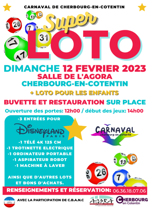 Super LOTO - Carnaval de Cherbourg